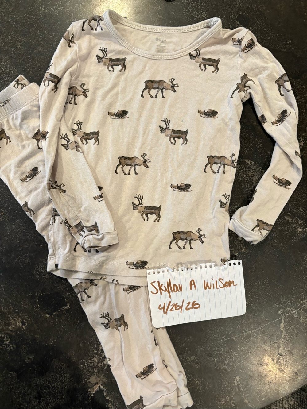 Kyte BABY Beige Moose set